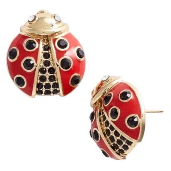 KATE SPADE • Friendly Insects Ladybug Earrings - Picture 3 of 4